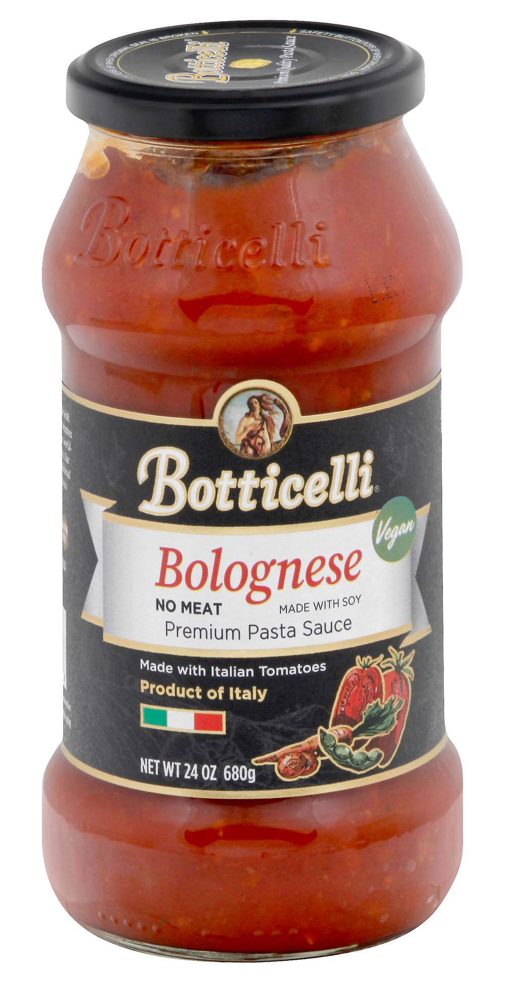 Botticelli Premium Vegan Bolognese Pasta Sauce (24 oz)