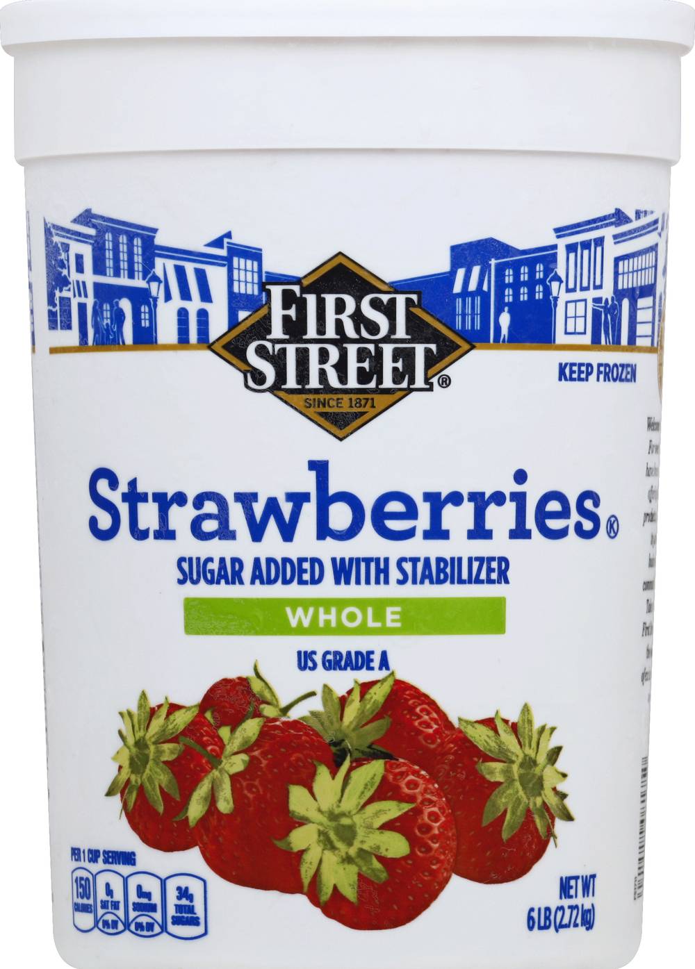 First Street Whole Strawberries Stabilizer (6 lbs)
