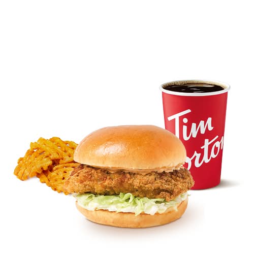 Tims ® Crispy Chicken Sandwich Meal