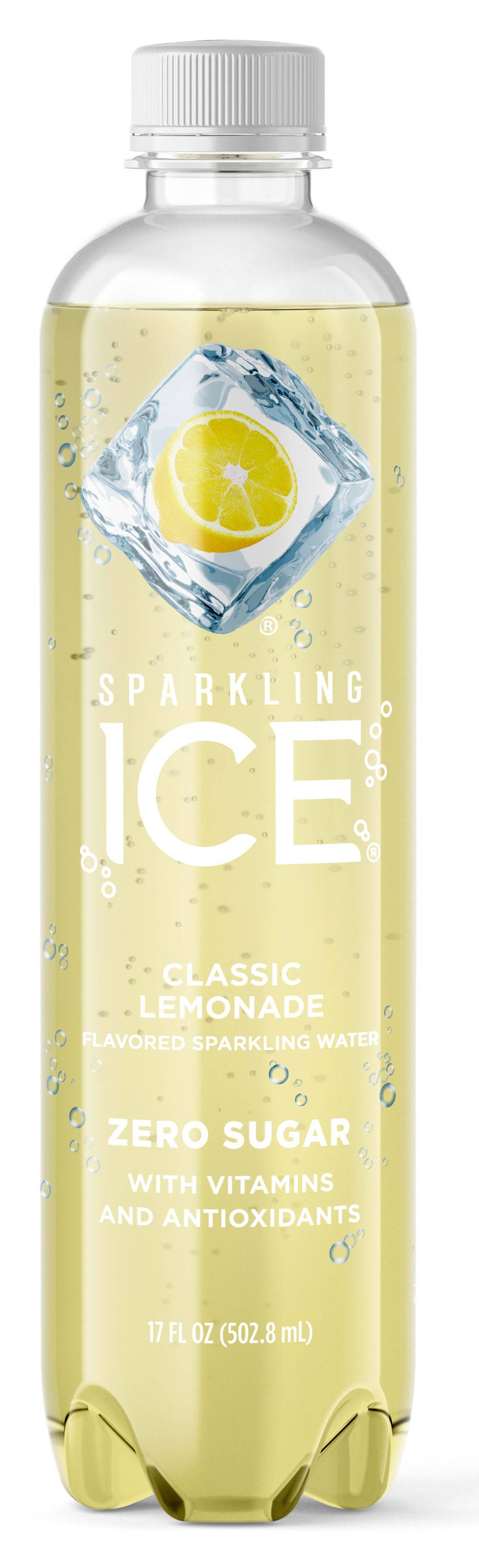 Sparkling Ice Spiked Zero Sugar Classic Lemonade Water (17 fl oz)