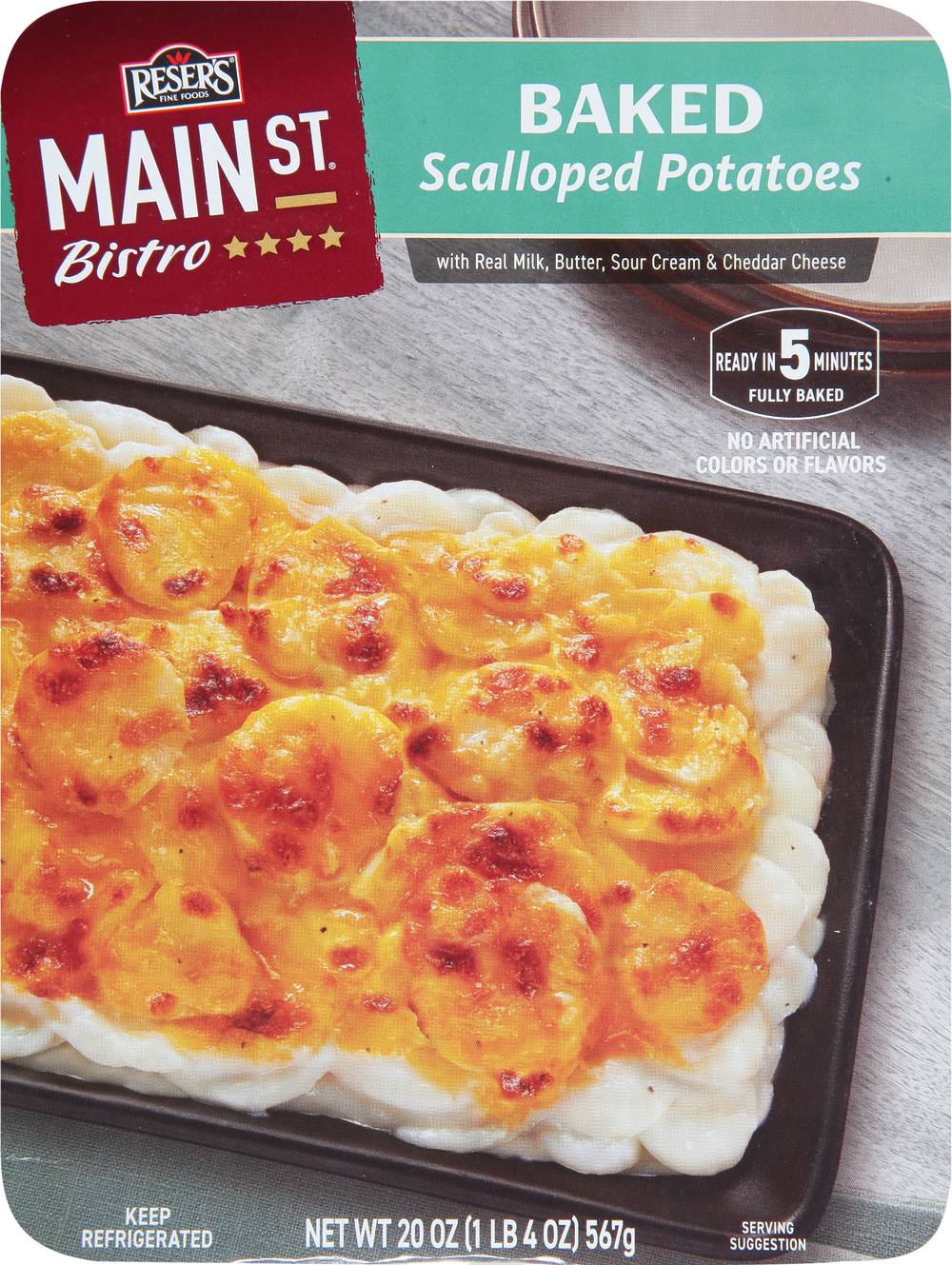 Reser's Fine Foods Main St Bistro Baked Scalloped Potatoes (20 oz)