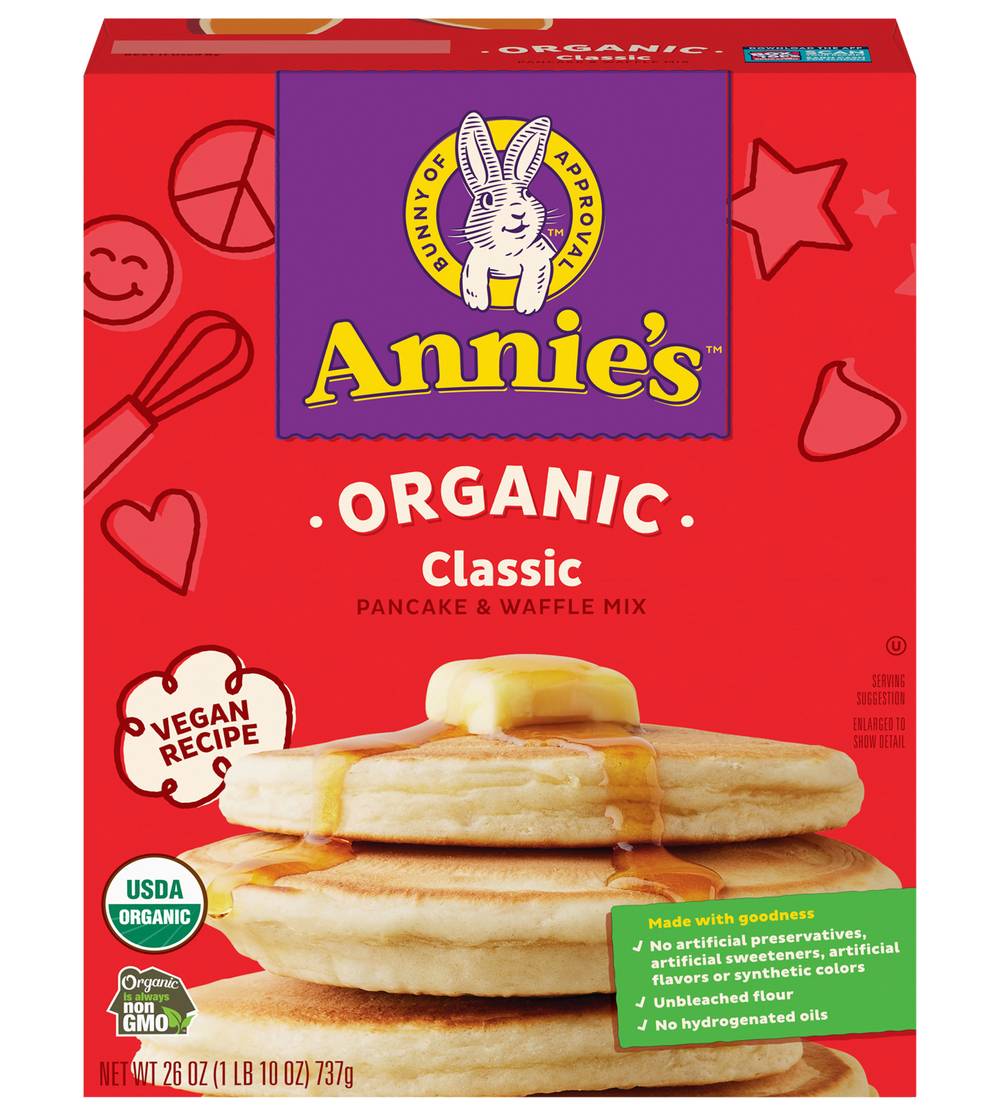 Annie's Organic Classic Pancake and Waffle Mix (26 oz)