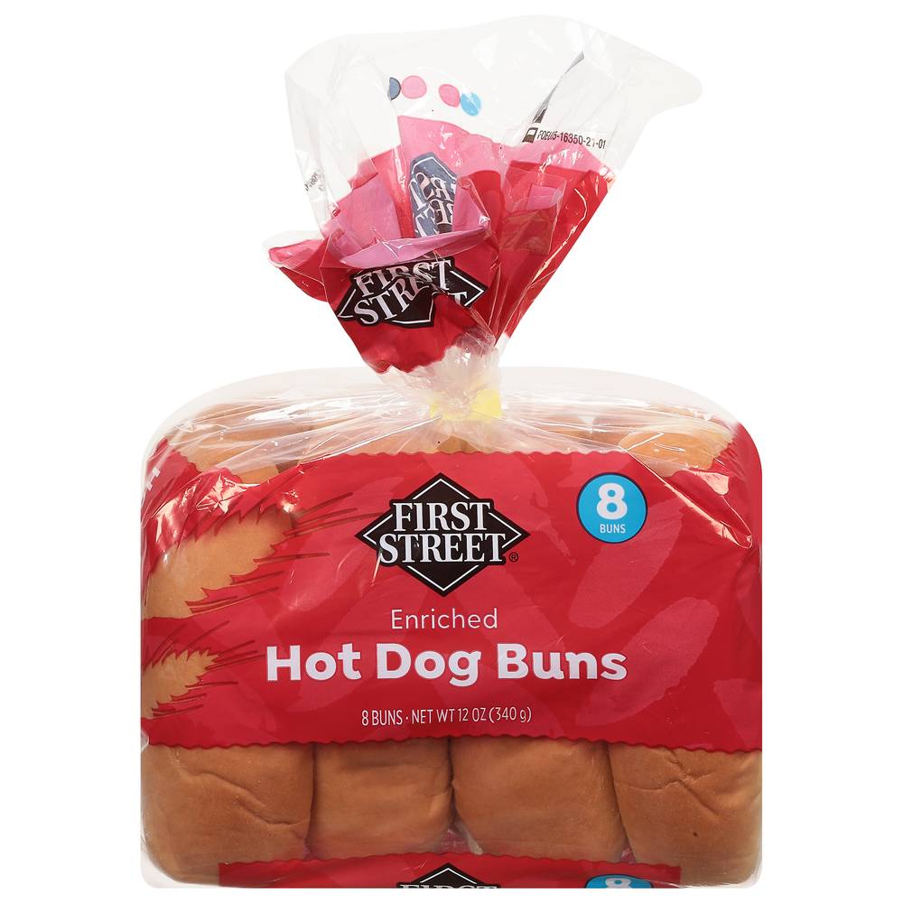 First Street Hot Dog Buns (12 oz, 8 ct)