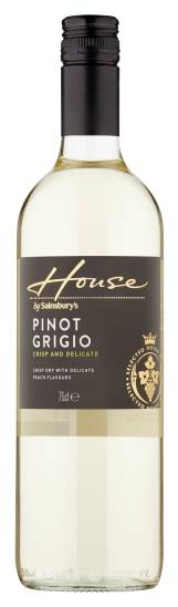 Sainsbury's Peach, House Pinot Grigio White Wine (750ml)