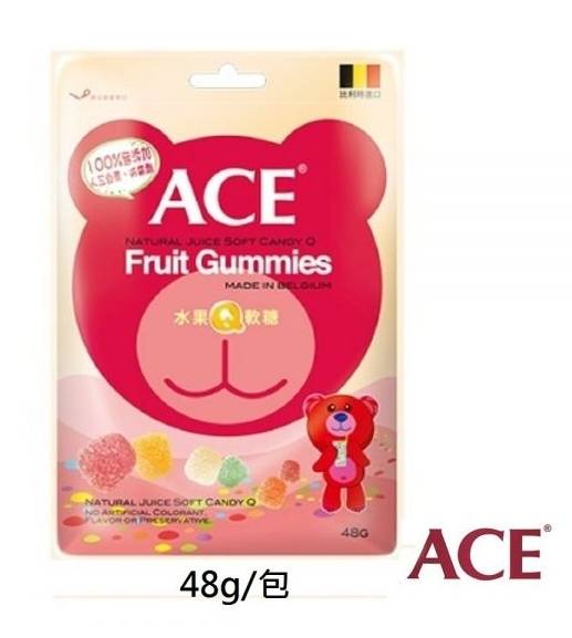 ACE 水果Q隨手包軟糖 | 48 g #133148
