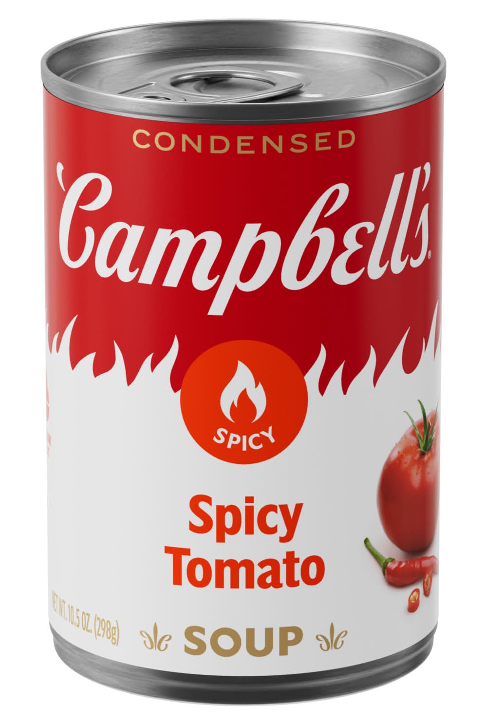 Campbell's Condensed Spicy Soup, Tomato (10.5 oz)
