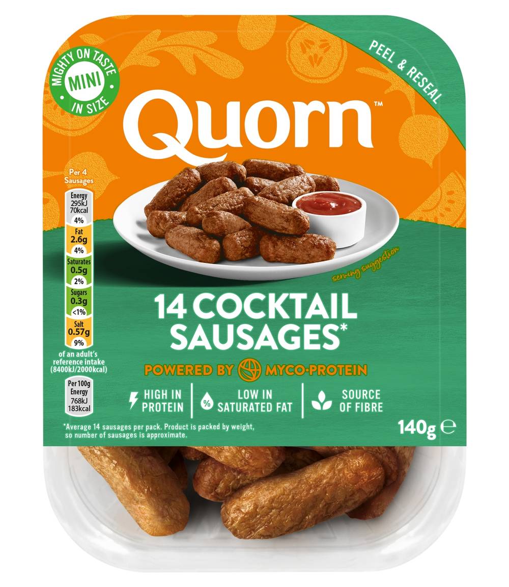 Quorn Cocktail Sausages 140G