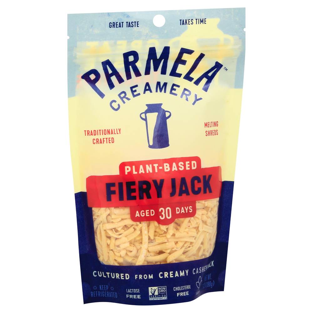 Parmela Creamery Plant-Based Fiery Jack Cheese (7 oz)