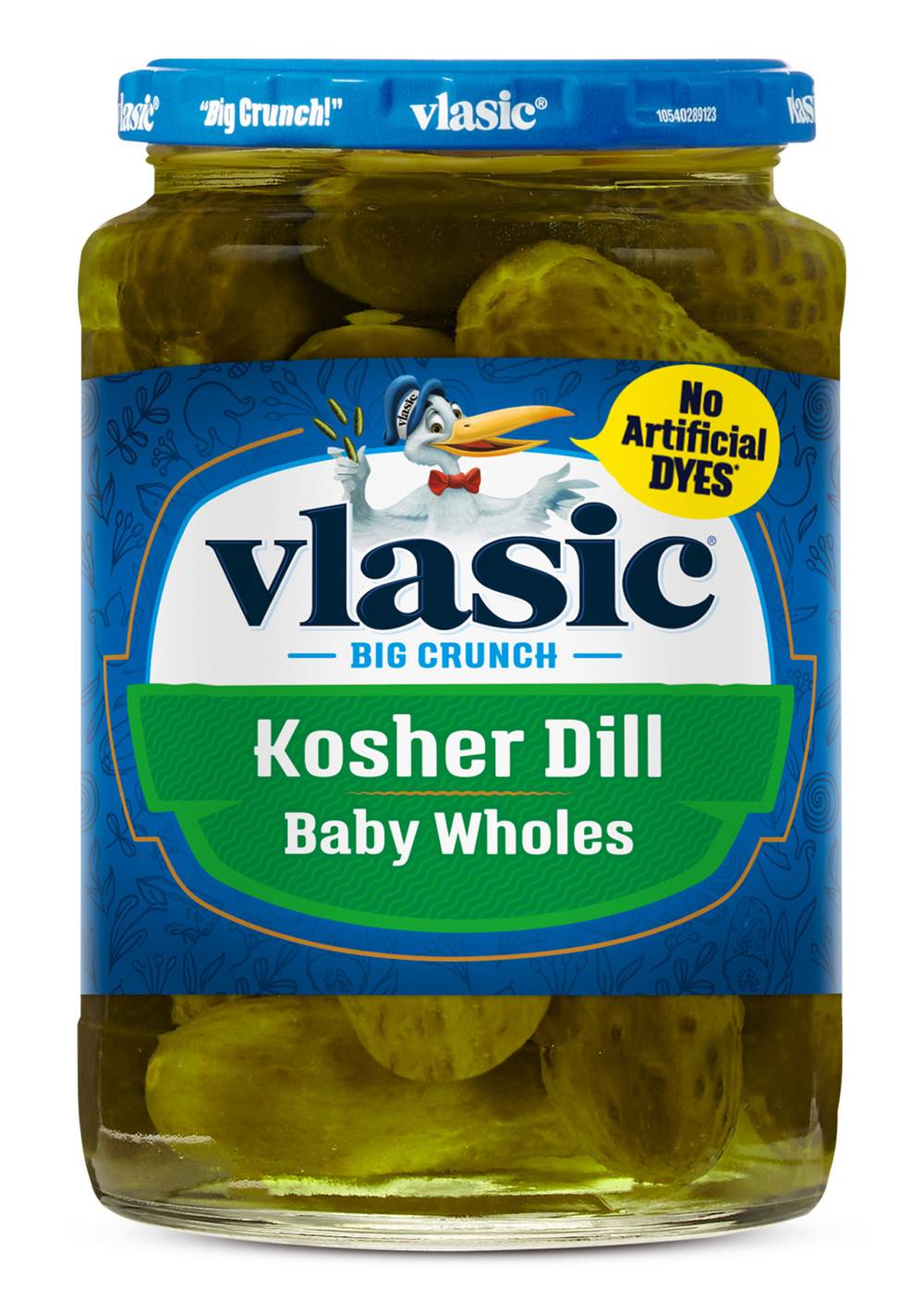 Vlasic Baby Wholes Kosher Dill Pickles (4 fl oz)