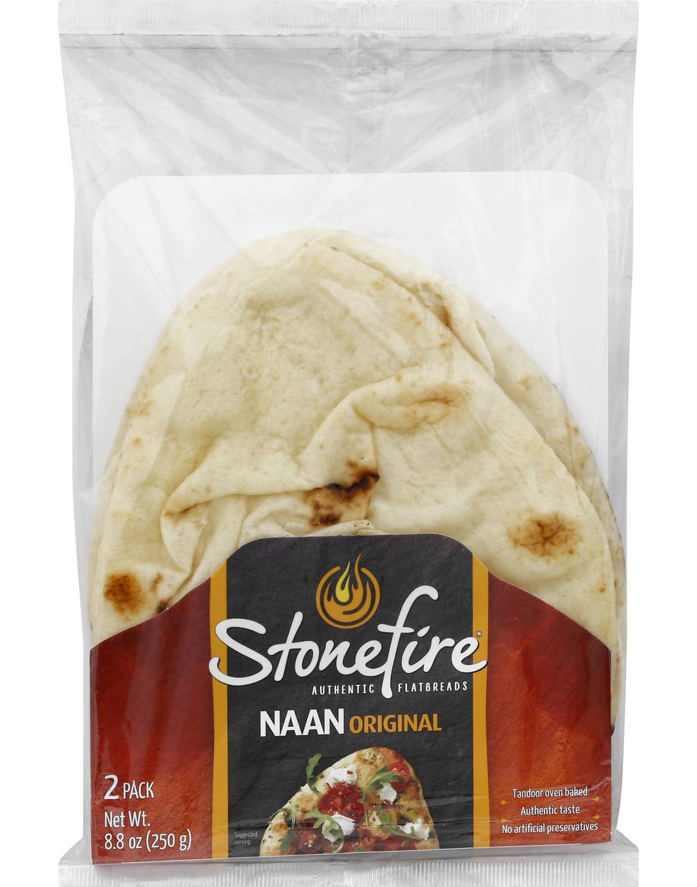 Stonefire Original Naan (8.8 oz, 2 ct)