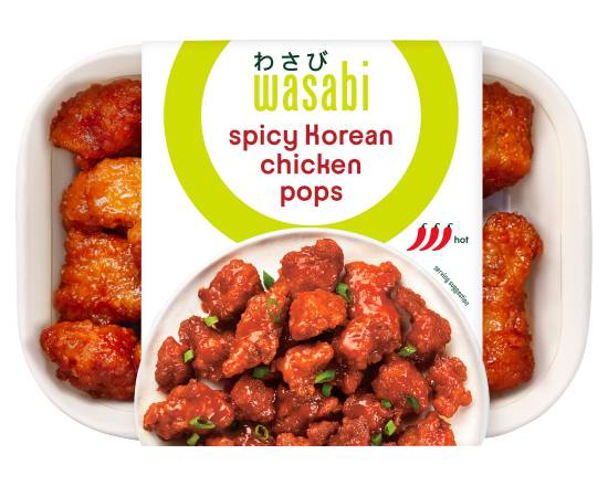 wasabi Home Bento Spicy Korean Chicken Pops