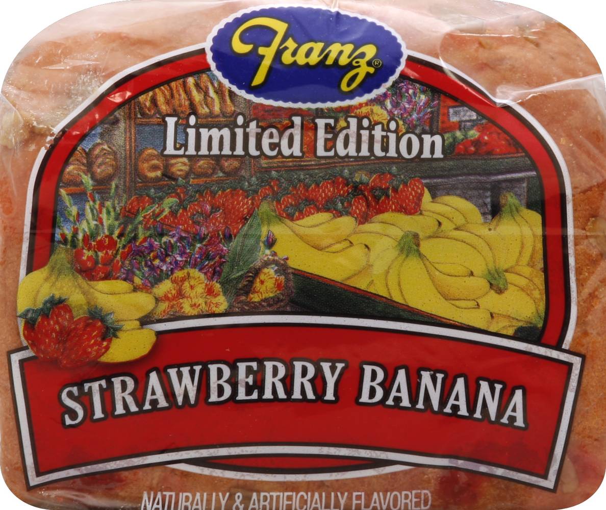 Franz Cranberry Orange Bread, Strawberry-Banana (20 oz)