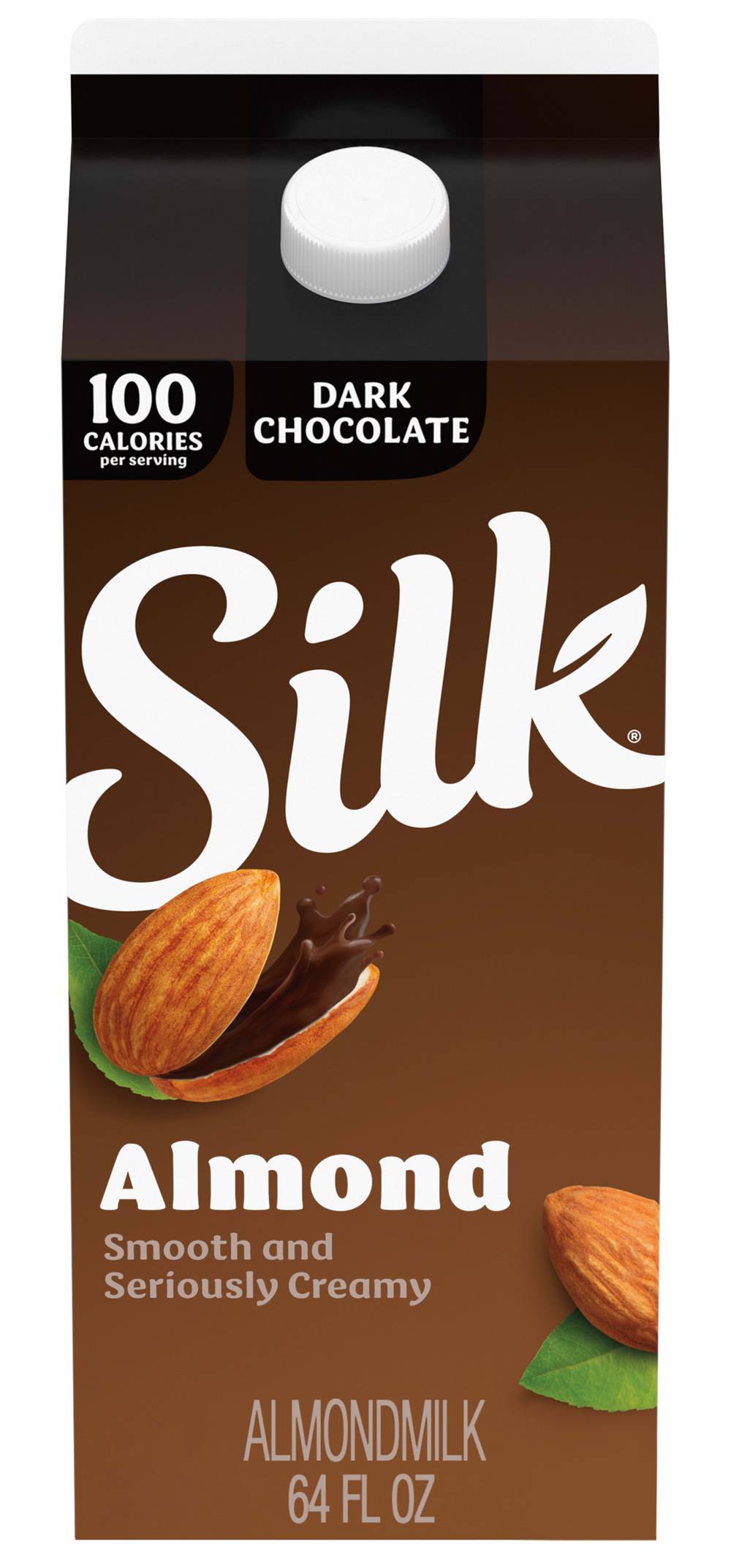 Silk Dairy Free Dark Chocolate Almondmilk (64 fl oz)