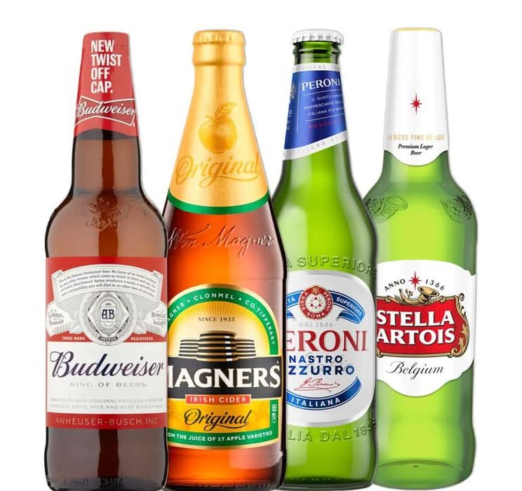 4 for £12: Beer & Cider Bottles (Mix and Match)