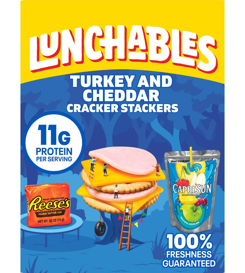 Lunchables Lunch Combinations Turkey & Cheddar Cracker Stackers (2.9 oz)