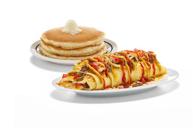 Cheeseburger Omelette
