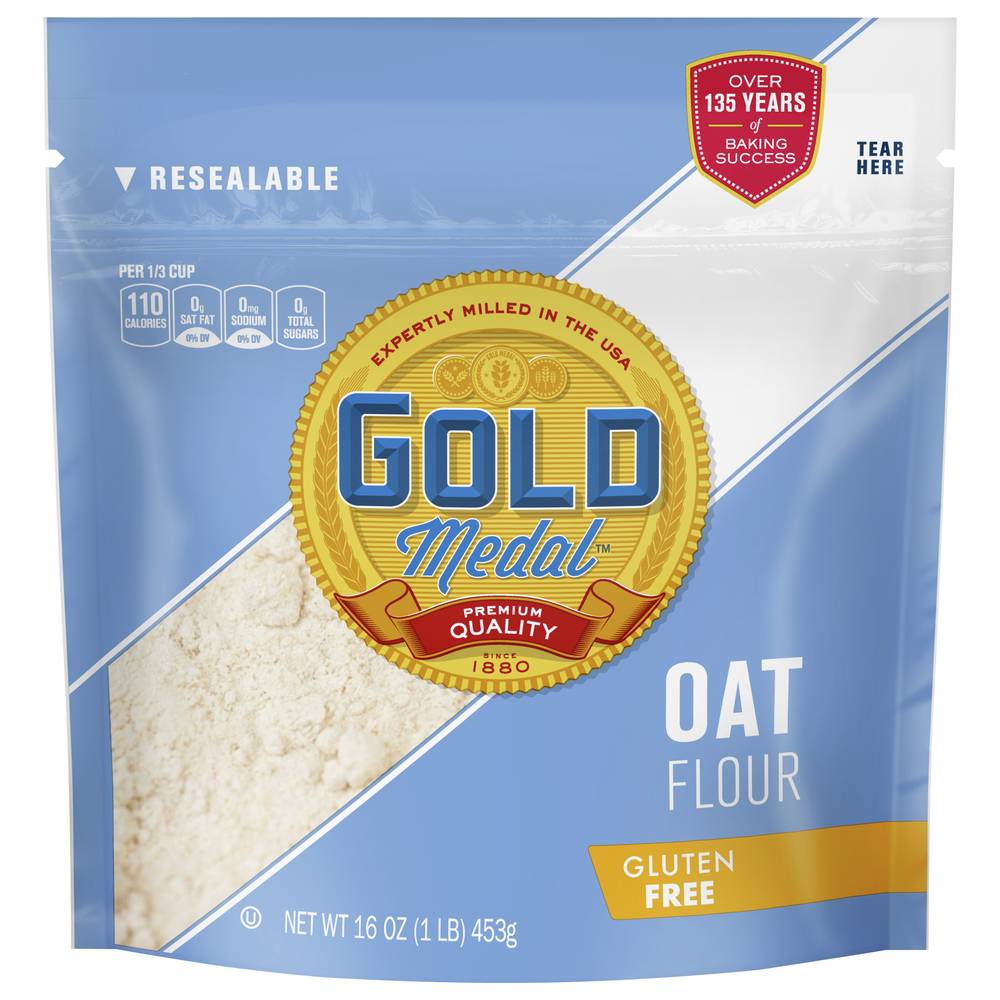 Gold Medal Oat Flour (16 oz)