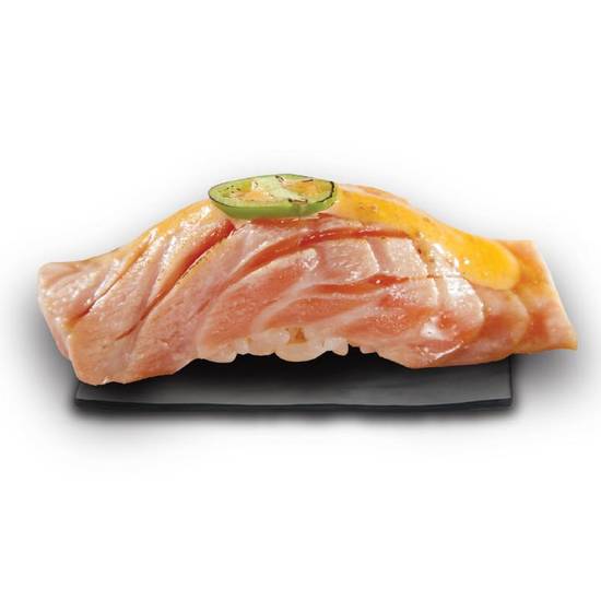 SEARED SALMON BELLY SUSHI