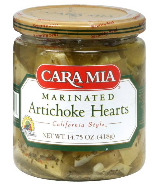 CaraMia California Style Marinated Artichoke Hearts (14.75 oz)