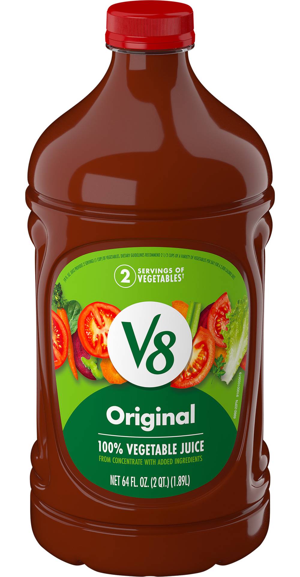 V8 Original 100% Vegetable Juice (64 fl oz)