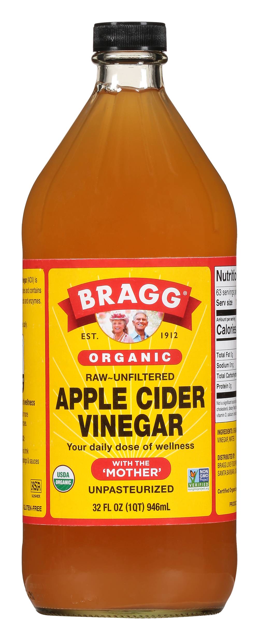 Bragg Organic Raw Apple Cider Vinegar (32 fl oz)