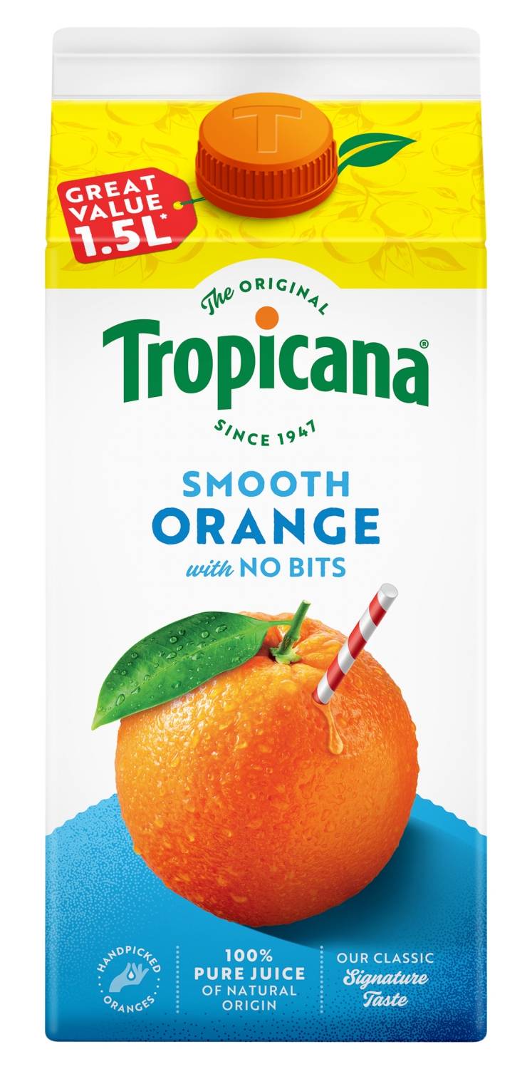 Tropicana Smooth Orange 1.5L