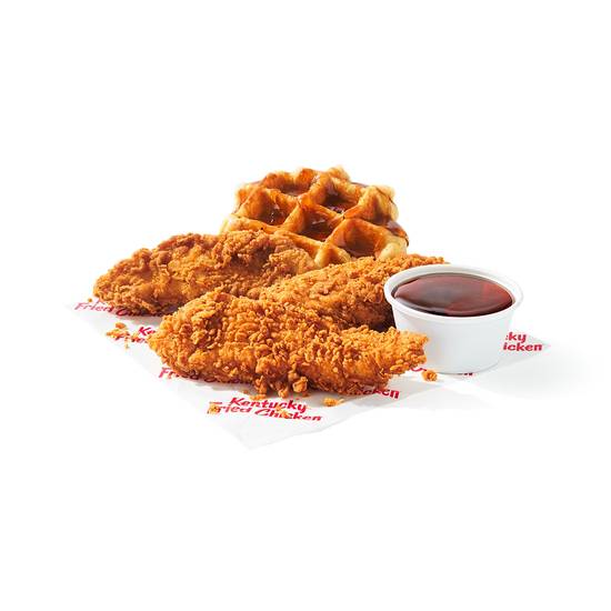 3 pc. Tenders & Waffles Box