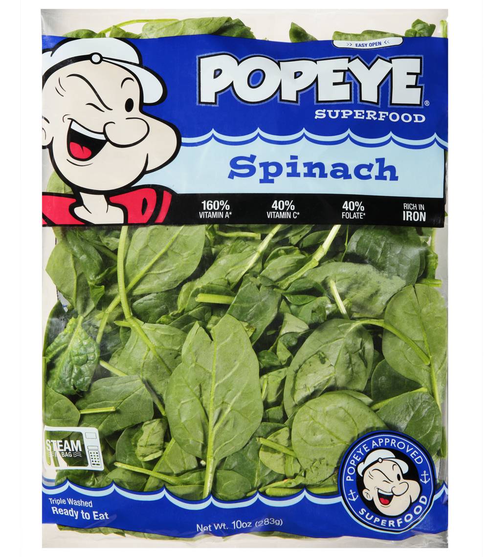 Popeye Superfood Spinach
