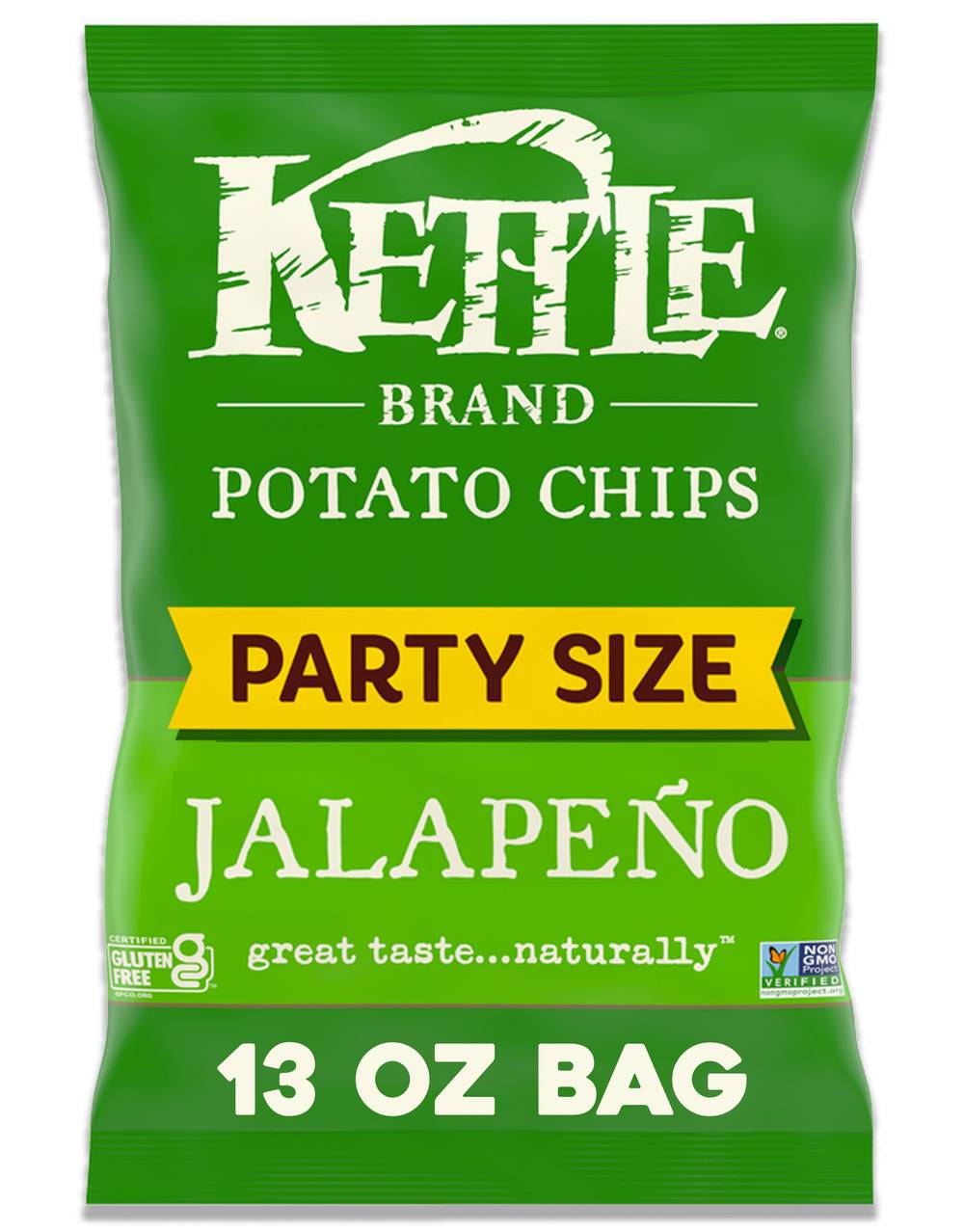 Kettle Brand Sharing Size Jalapeno Flavored Potato Chips (13 oz)