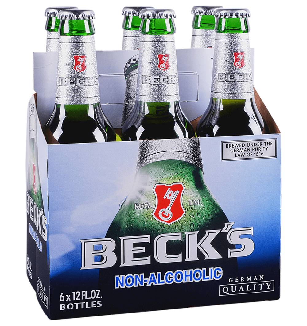 Beck's Non-Alcoholic Beer (6 x 12 fl oz)