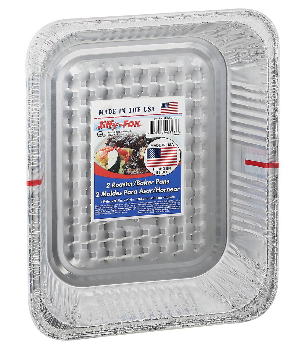 Jiffy-Foil Roaster-Baker Pans (2 ct)