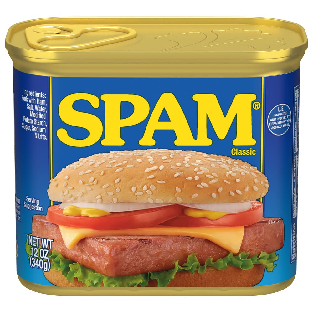 Spam Original Classic Lunch Meat (12 oz)