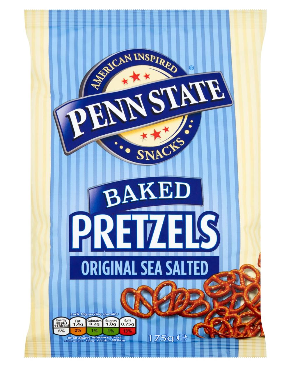 Penn State Original Sea Salted Pretzels 175G