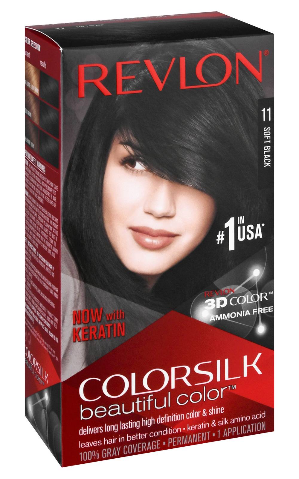 Revlon Soft Black 11 Permanent Hair Color (0.4 fl oz)