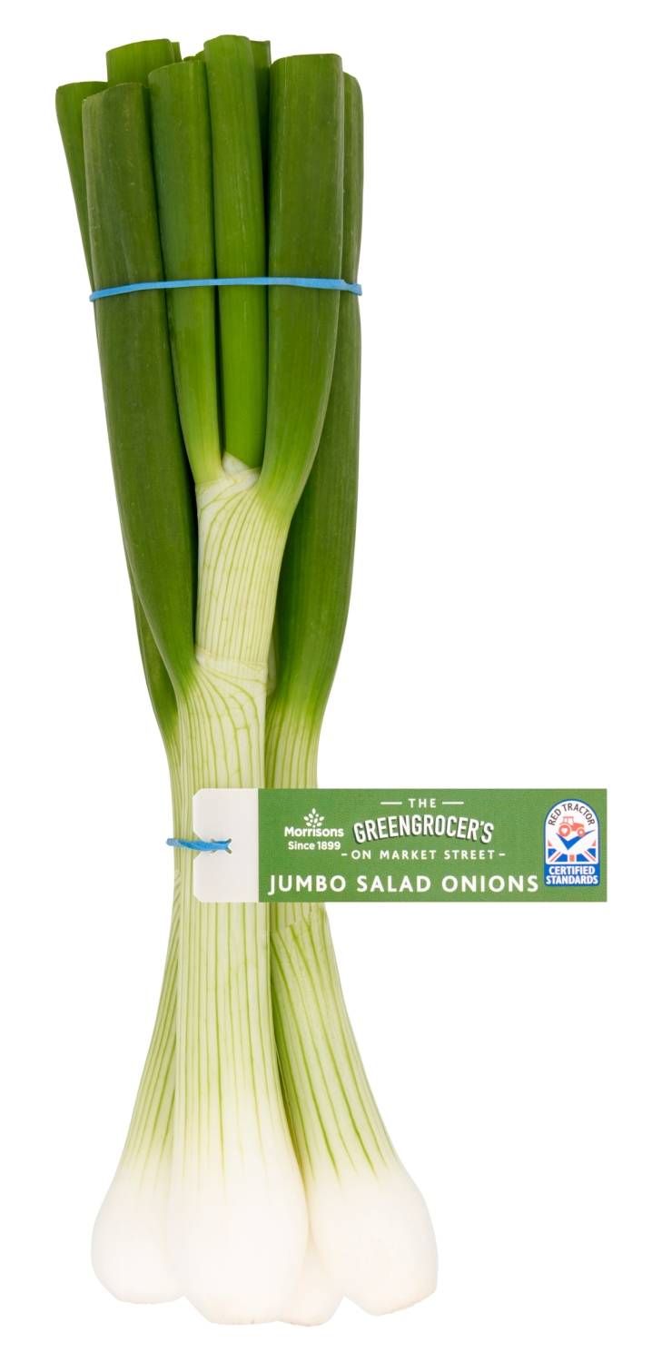 Morrisons Jumbo Salad Onions 110G