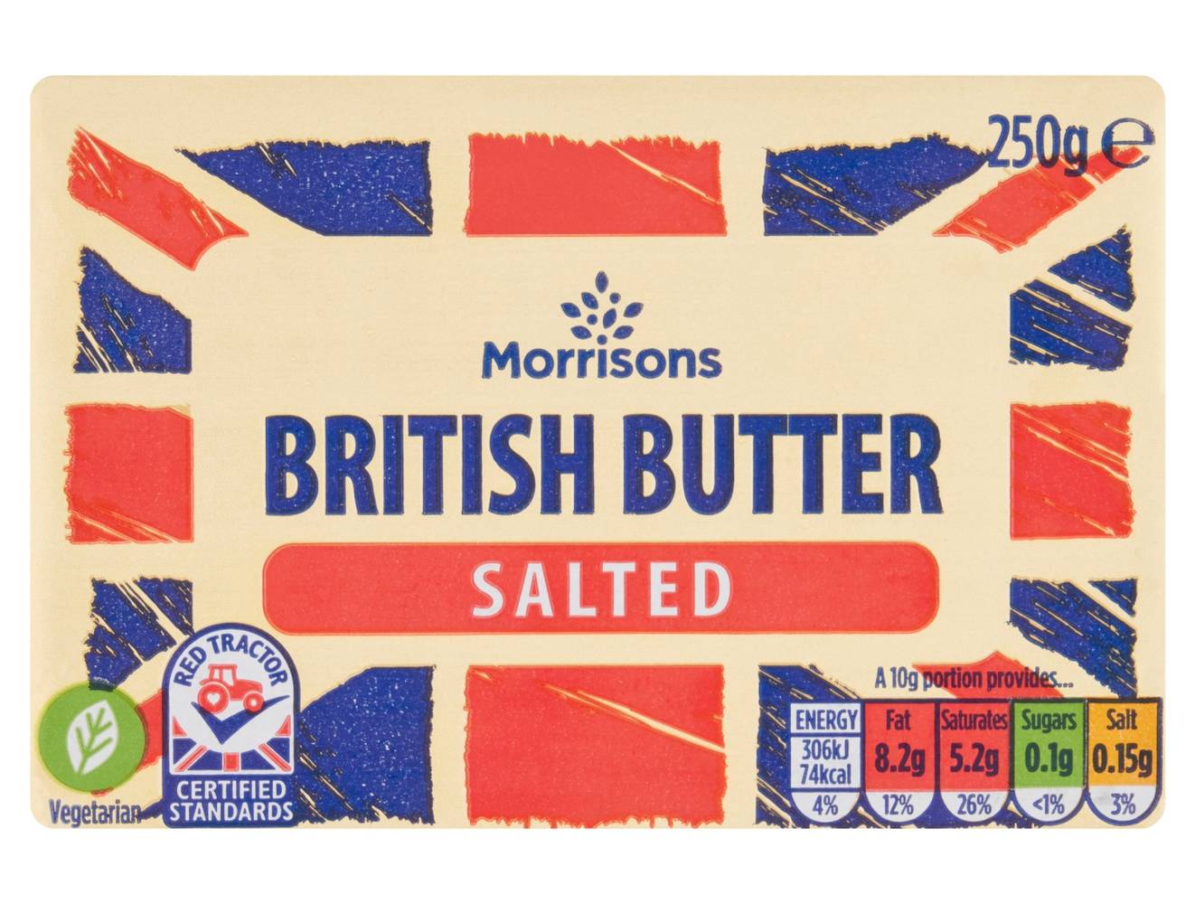 Morrisons Salted British Butter 250G