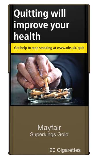 Mayfair Gold Superkings Cigarettes (20 pack)