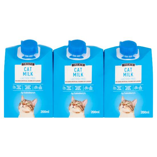 Sainsbury's Treats Cat Milk (3 pack)