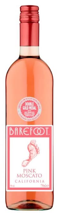 Barefoot Pink Moscato Rose Wine 75cl (389679)