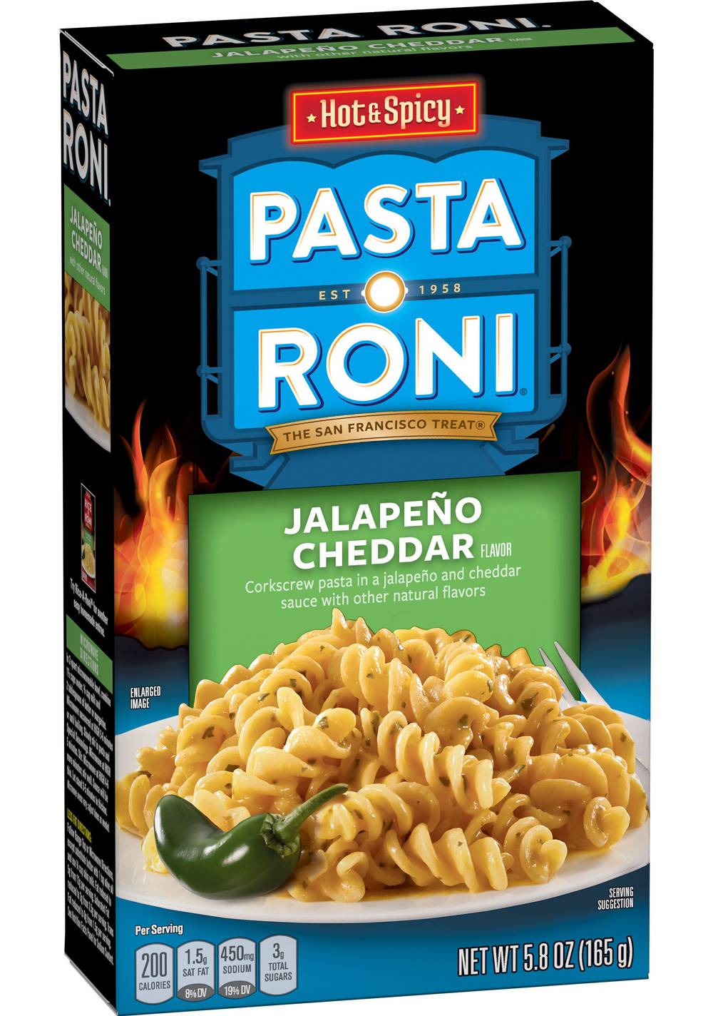 Pasta Roni Corkscrew Pasta, Jalapeno Cheddar (5.8 oz)