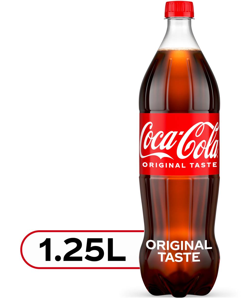 Coca-Cola Original Taste Cola Soft Drink (1.25 L)
