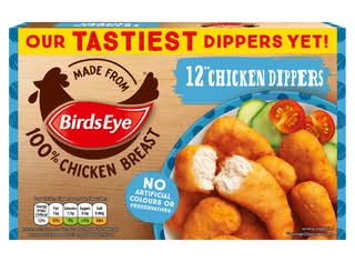 Birds Eye 12 Chicken Dippers 220g