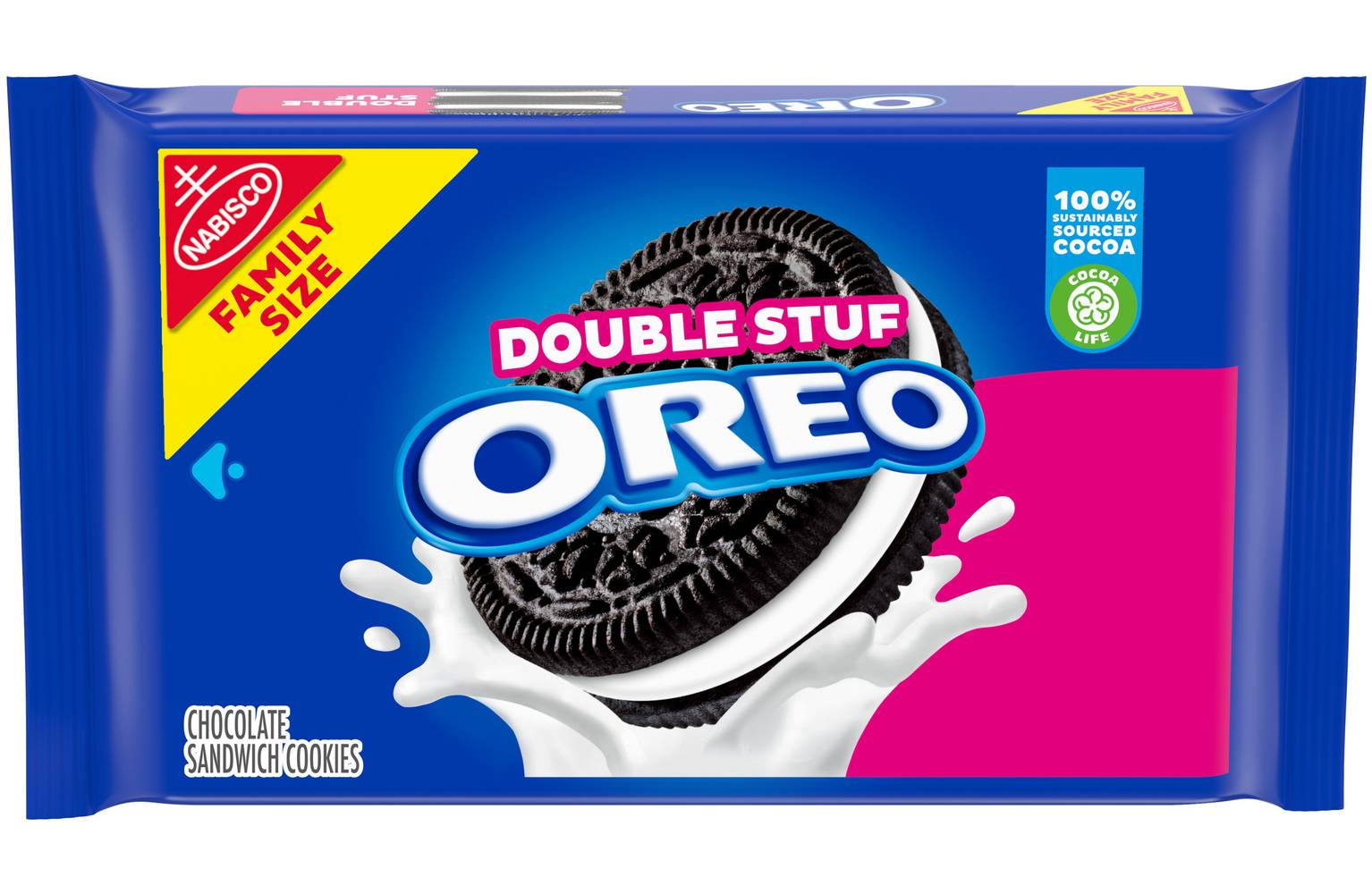 Oreo Double Stuf Chocolate Sandwich Cookies (20 oz)