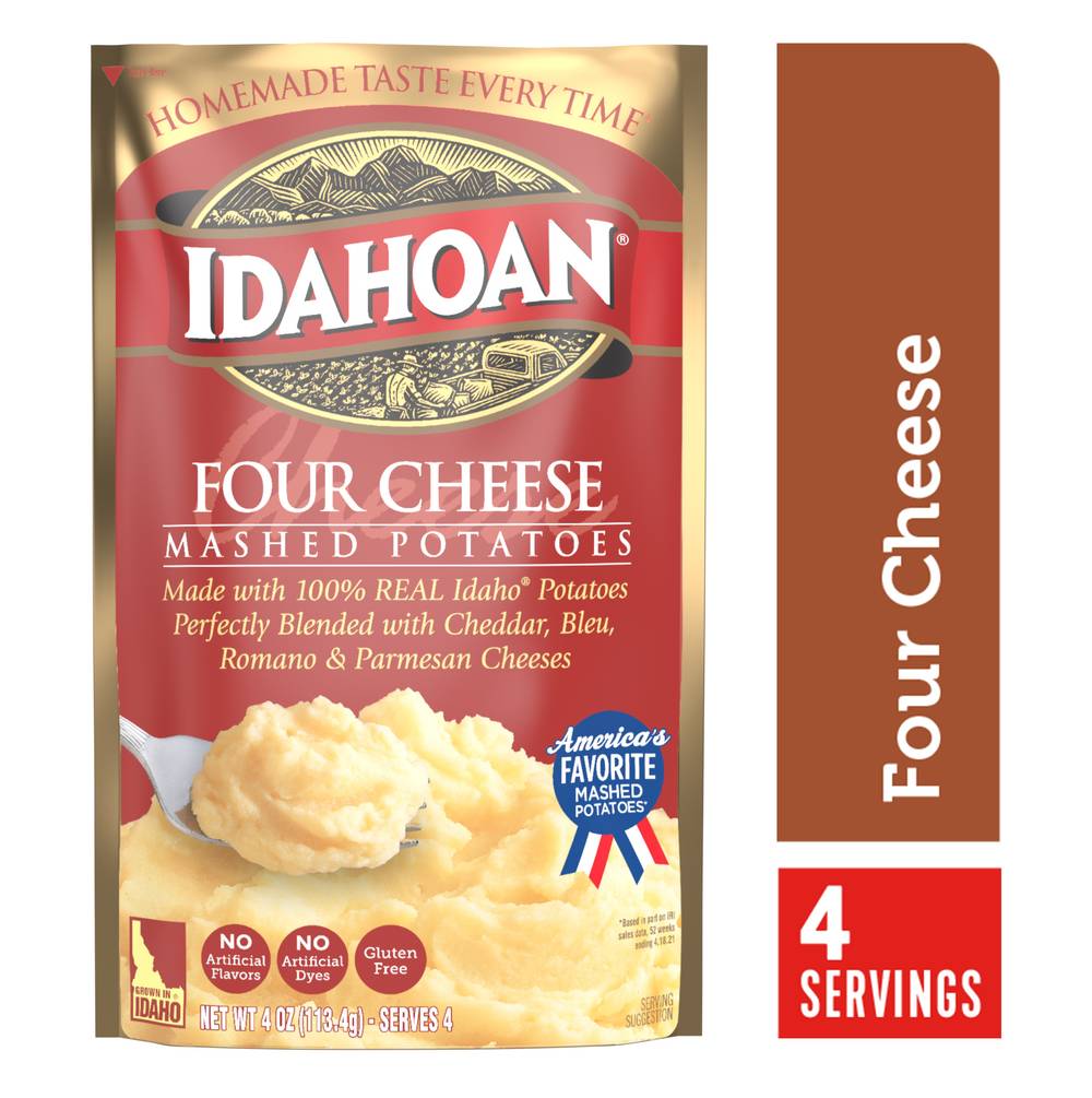 Idahoan Four Cheese Mashed Potatoes (4 oz)