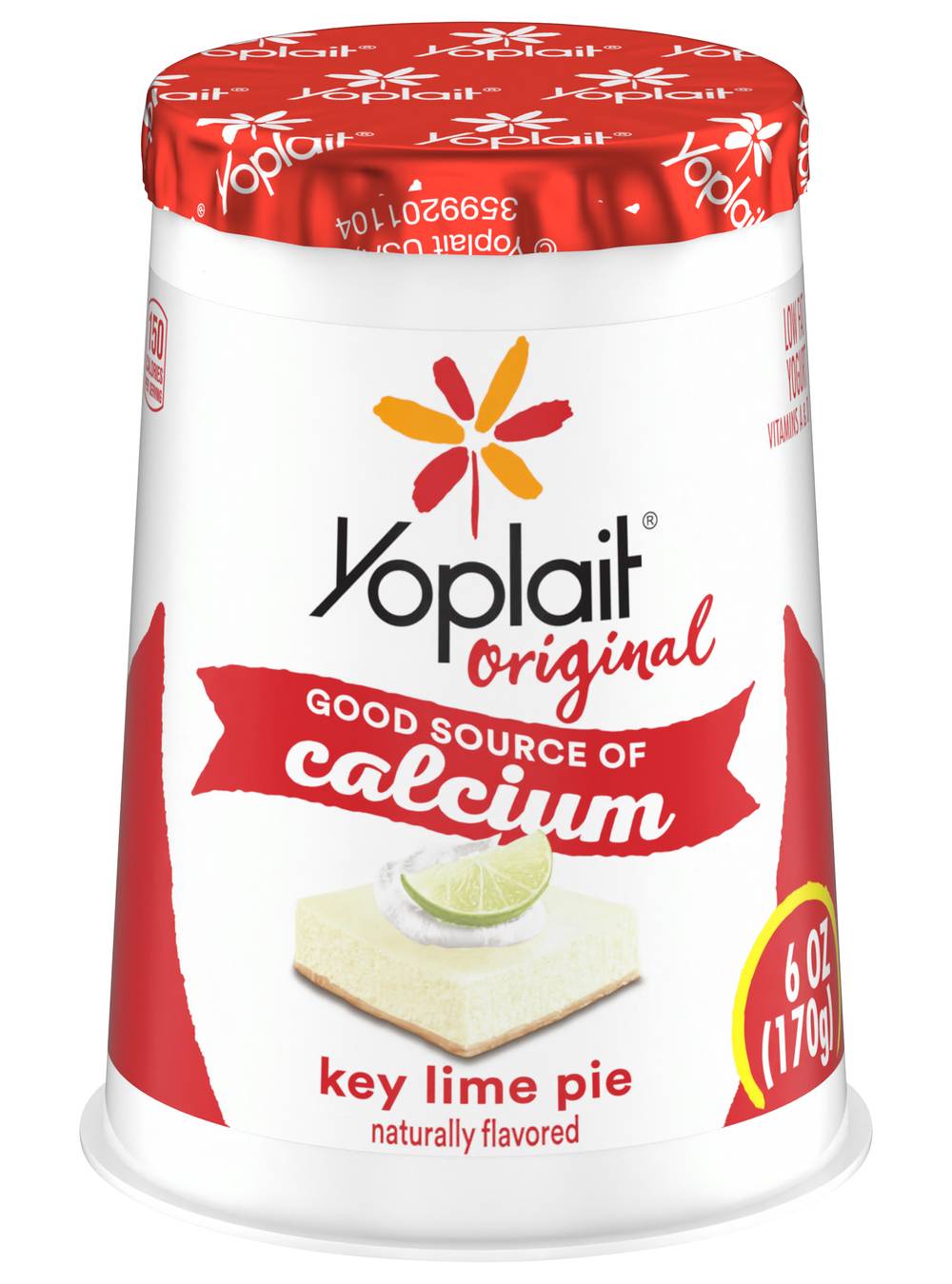 Yoplait Original Calcium Low Fat Key Lime Pie Yogurt (6 oz)