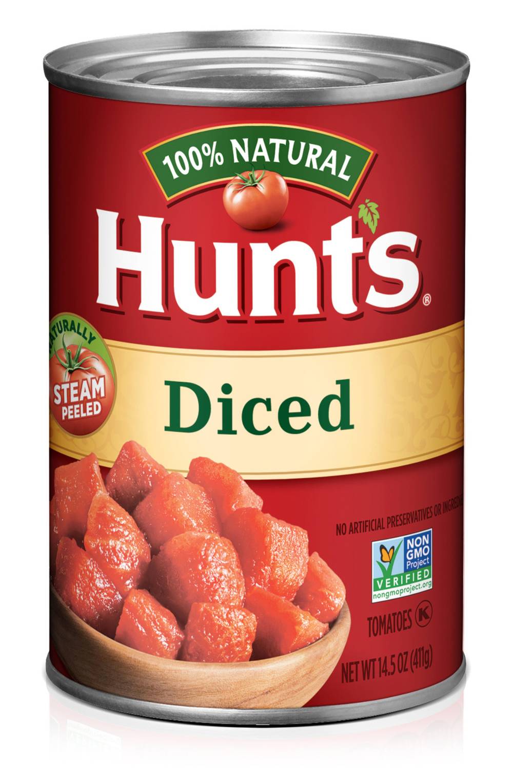 Hunt's 100% Natural Diced Tomatoes (14.5 oz)
