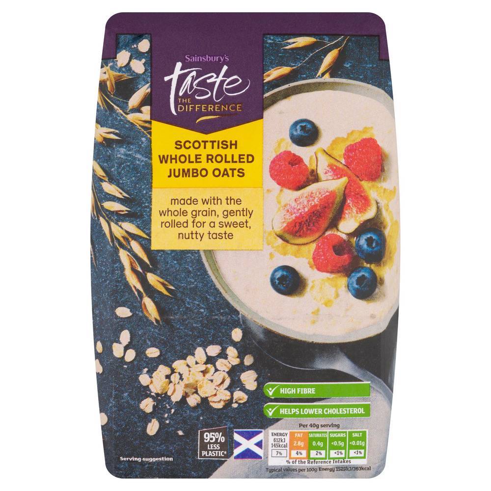Sainsbury's Taste the Difference Scottish Whole Rolled Jumbo Oats (750g)