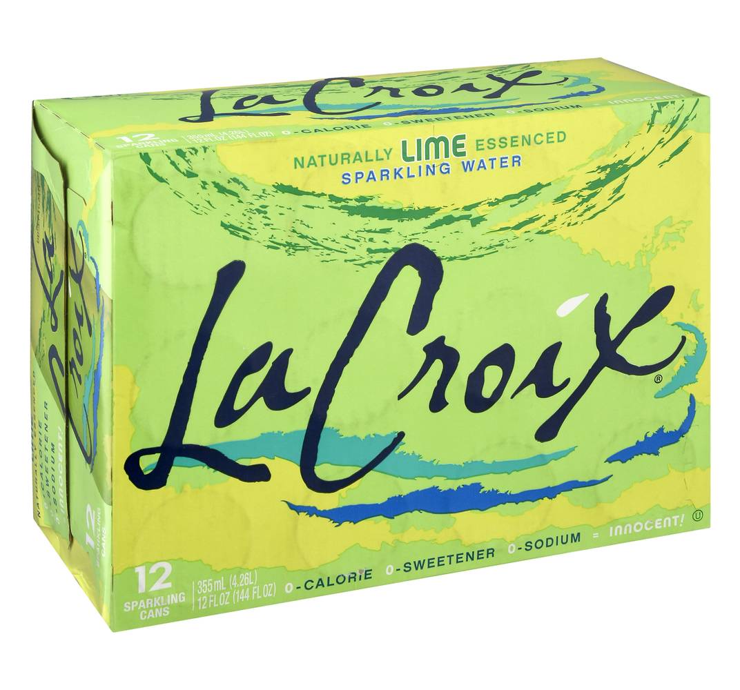 LaCroix Lime Sparkling Water (12 x 12 fl oz)