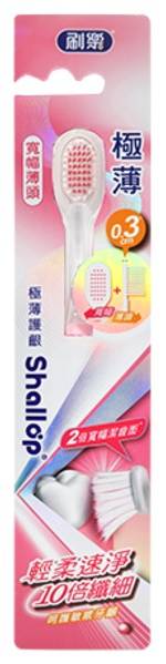 刷樂 極薄護齦牙刷(顏色隨機出貨) 1入 #159474