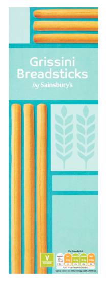 Sainsbury's Grissini Breadsticks (125g)